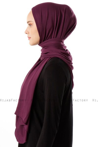 Neylan - Plomme Basic Jersey Hijab