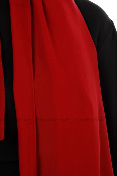 Esra - Bordeaux Chiffon Hijab