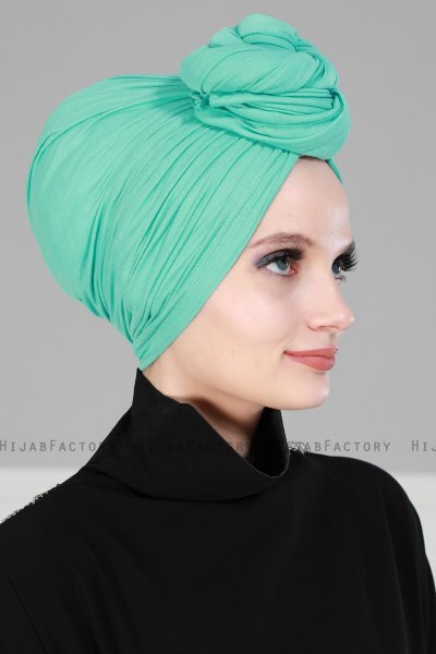 Amy - Turkis Bomull Turban - Ayse Turban
