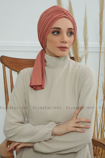 Amy - Lakserosa Bomull Turban