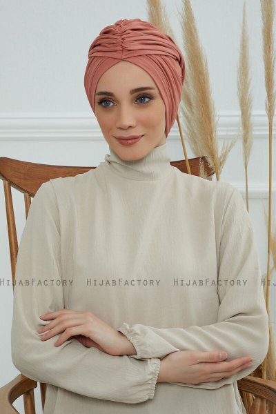 Amy - Lakserosa Bomull Turban