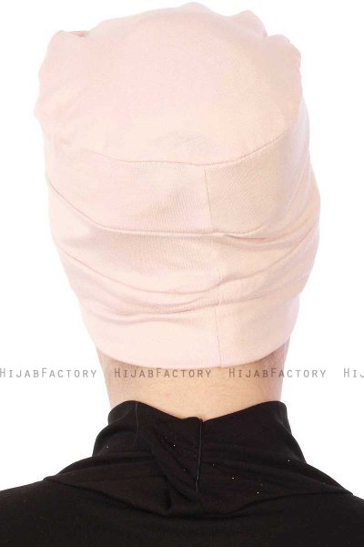 Stella - Gammelrosa Bomull Turban