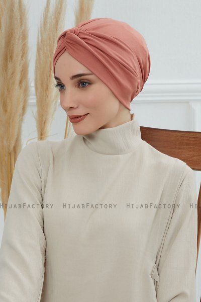 Astrid - Lakserosa Bomull Turban