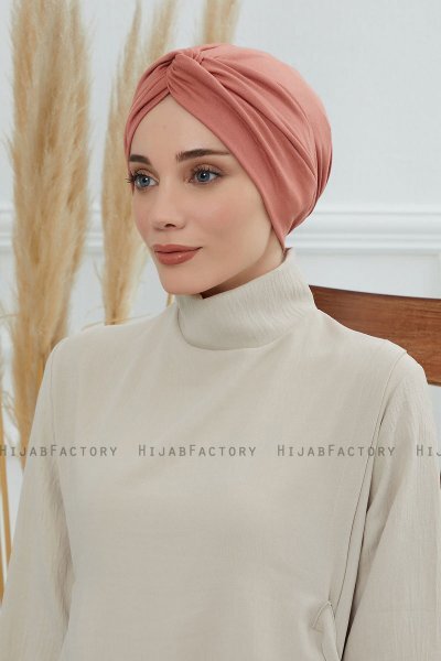 Astrid - Lakserosa Bomull Turban