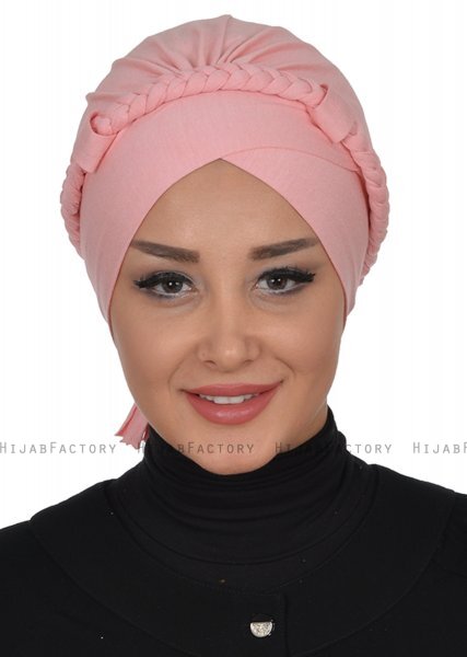Olivia - Gammelrosa Bomull Turban - Ayse Turban