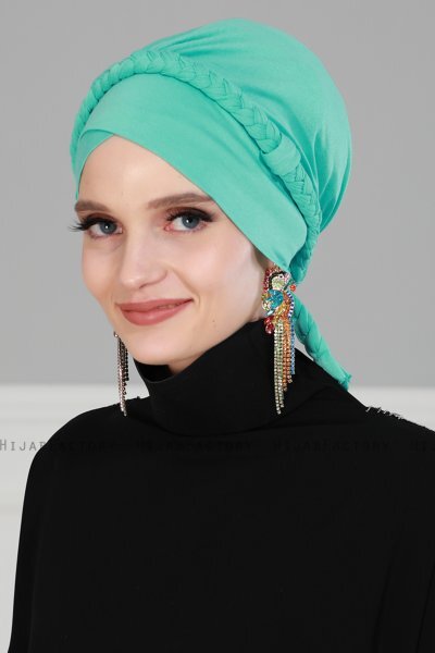 Olivia - Turkis Bomull Turban - Ayse Turban