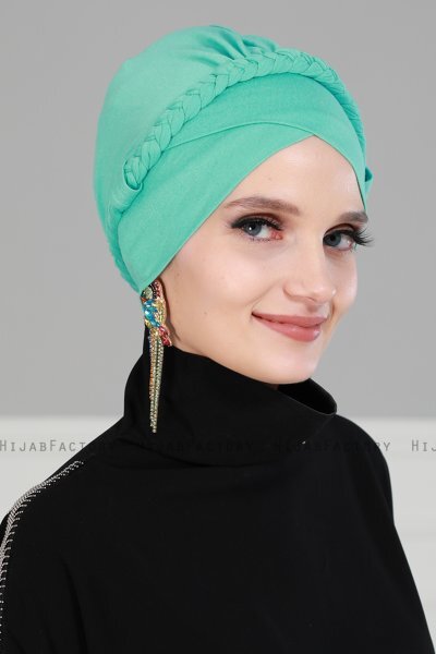 Olivia - Turkis Bomull Turban - Ayse Turban