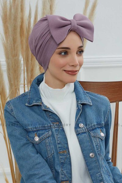 Julia - Lilac Bomull Turban
