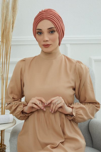 Wilma - Lakserosa Bomull Turban