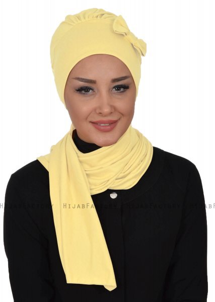 Bianca - Gul Bomull Turban