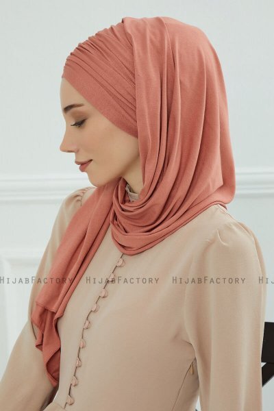 Rebecca - Lakserosa Bomull Turban