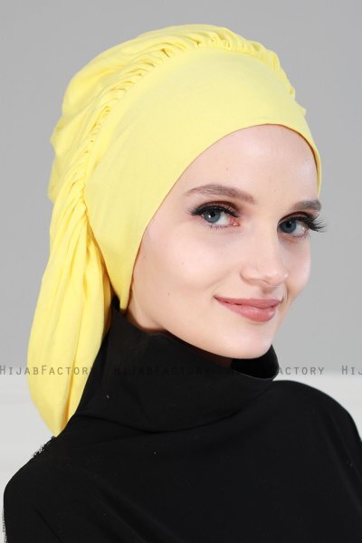 Isabella - Gul Bomull Turban - Ayse Turban