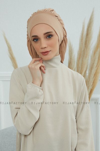 Isabella - Sand Bomull Turban