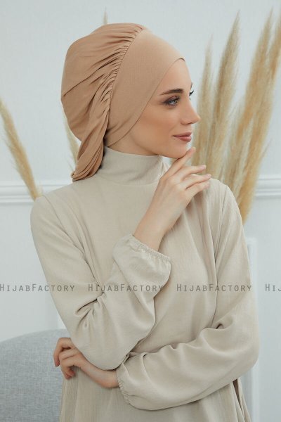 Isabella - Sand Bomull Turban