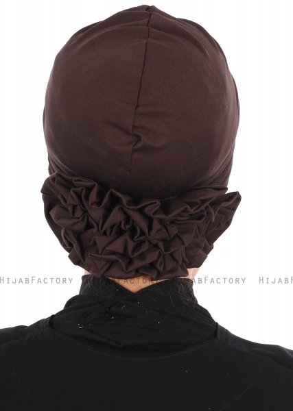 Elisabeth - Brun Bomull Turban