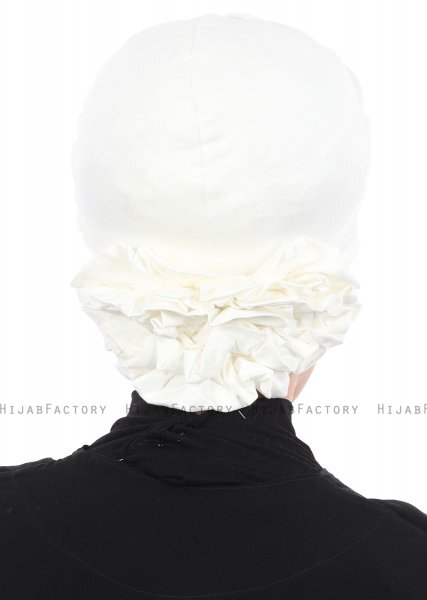 Elisabeth - Creme Bomull Turban