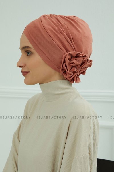 Elisabeth - Lakserosa Bomull Turban