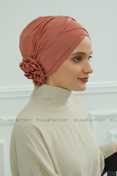 Elisabeth - Lakserosa Bomull Turban