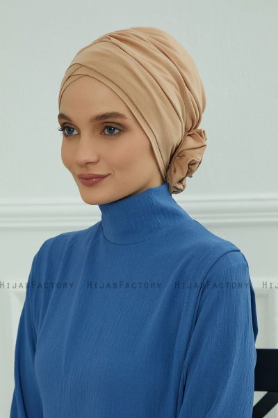 Elisabeth - Sand Bomull Turban