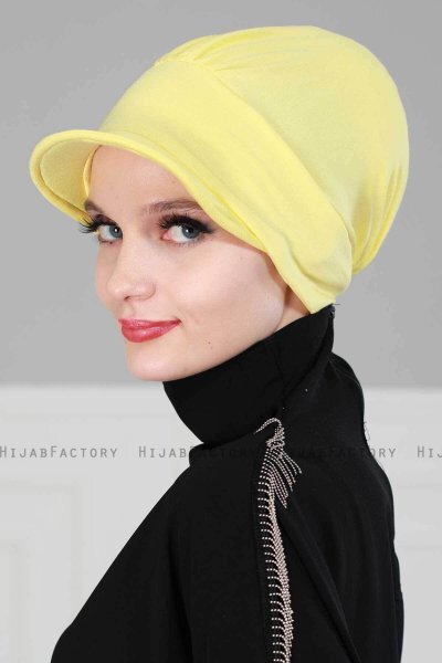 Sandra - Gul Bomull Turban - Ayse Turban