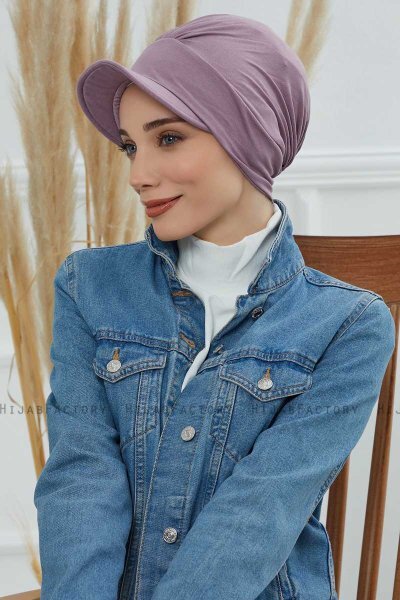 Sandra - Lilac Bomull Turban