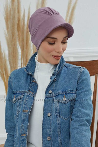 Sandra - Lilac Bomull Turban