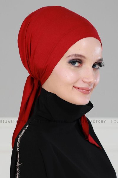 Felicia - Bordeaux Bomull Turban