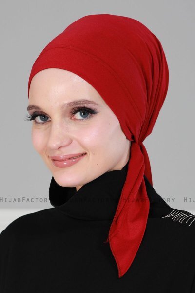 Felicia - Bordeaux Bomull Turban