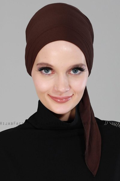 Felicia - Brun Bomull Turban