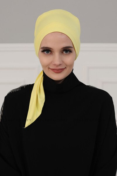 Felicia - Gul Bomull Turban
