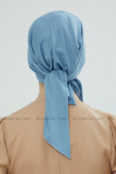 Felicia - Sky Blue Bomull Turban