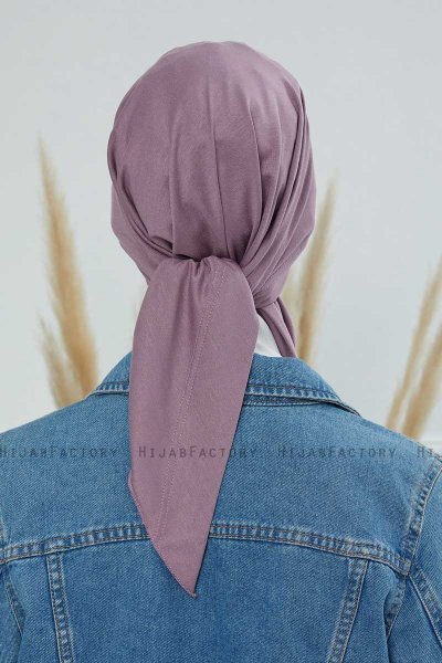 Felicia - Lilac Bomull Turban