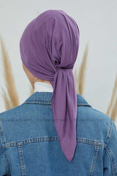 Felicia - Violet Bomull Turban