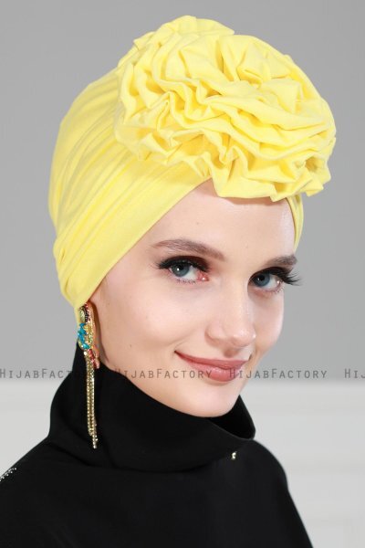 Kerstin - Gul Bomull Turban - Ayse Turban