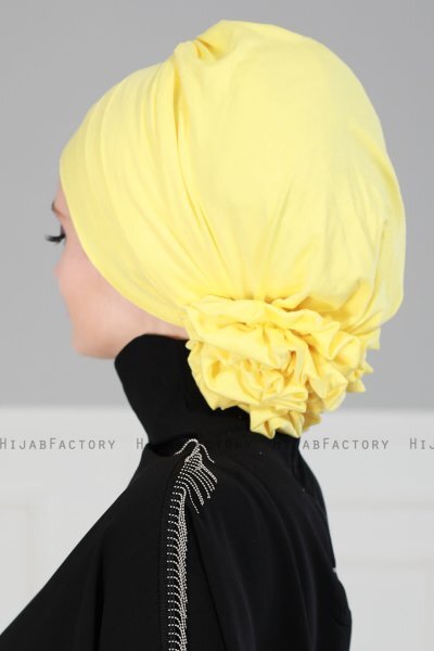 Monica - Gul Bomull Turban - Ayse Turban