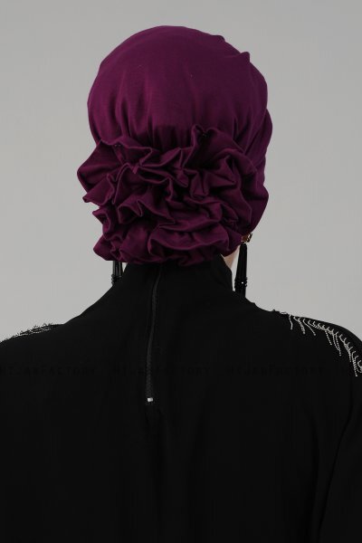 Monica - Lilla Bomull Turban - Ayse Turban
