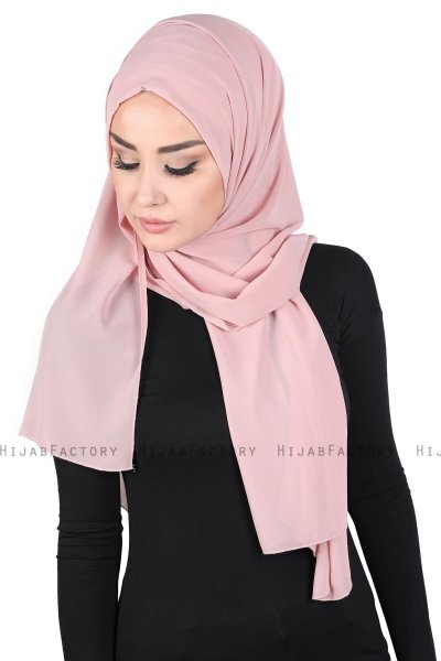 Joline - Gammelrosa Premium Chiffon Hijab