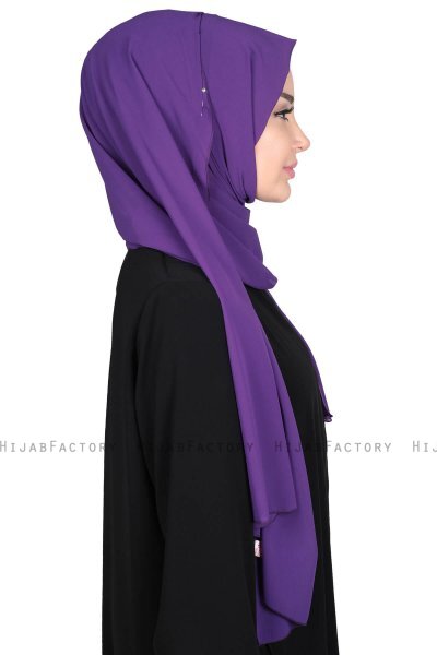Joline - Lilla Premium Chiffon Hijab