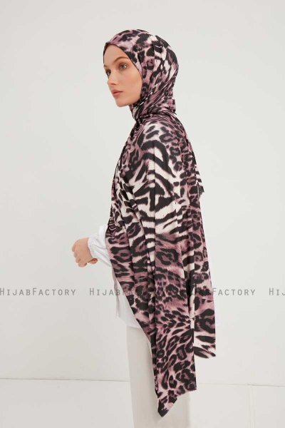 Ayten - Lilla Mønstret Hijab