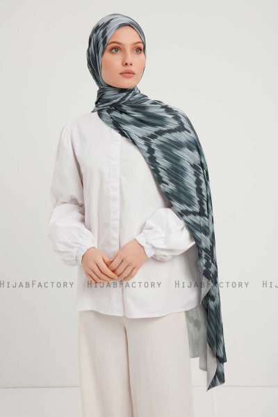 Tansu - Smoked Mønstret Hijab