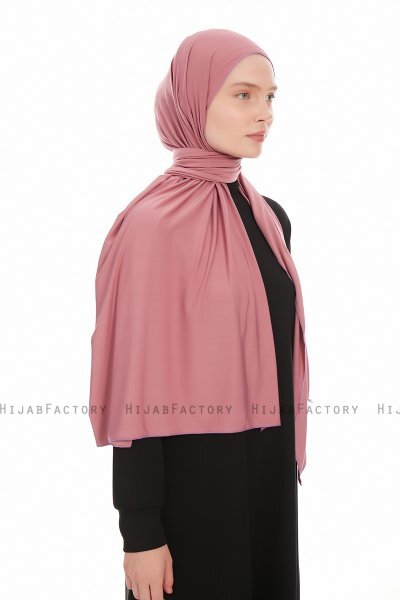 Farah - Soft Pink Jersey Hijab