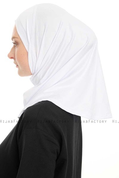 Yazmin - Hvit Amira Hijab Ready To Wear