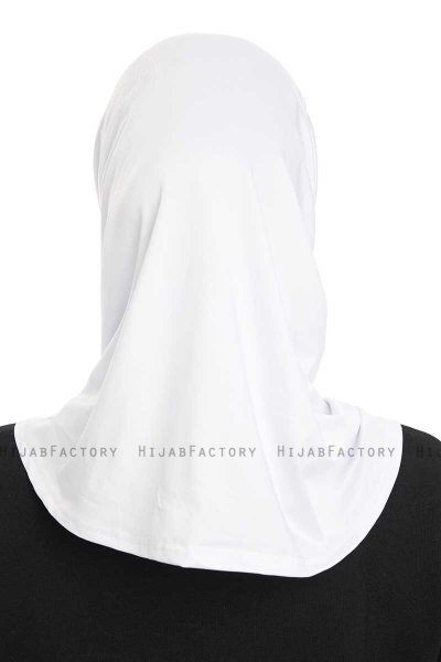 Yazmin - Hvit Amira Hijab Ready To Wear
