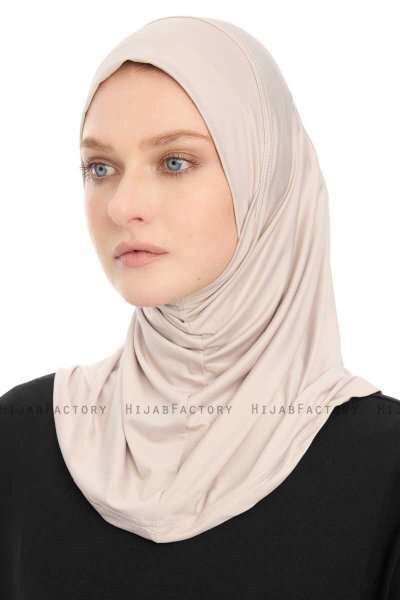 Yazmin - Lysegrå Amira Hijab Ready To Wear