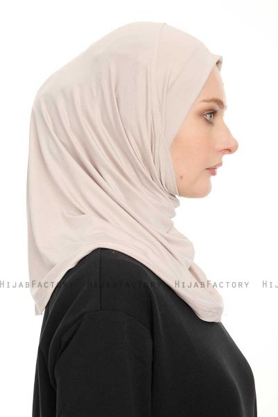Yazmin - Lysegrå Amira Hijab Ready To Wear