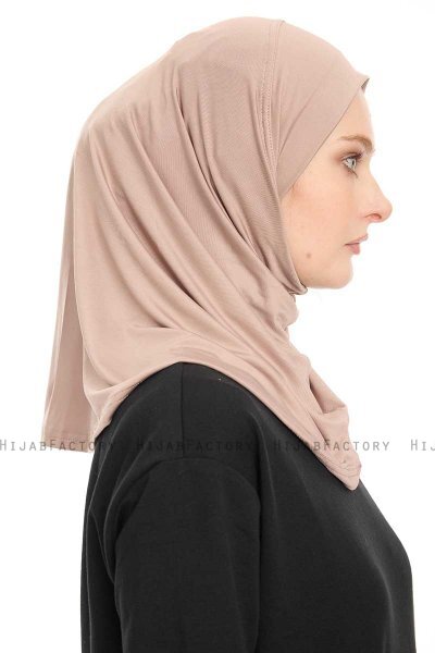Yazmin - Taupe Amira Hijab Ready To Wear