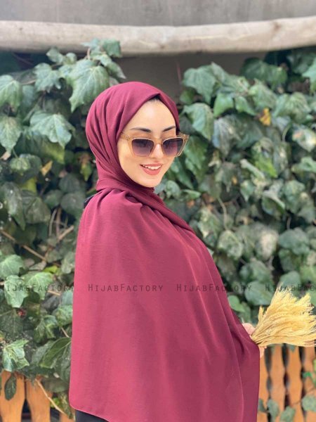 Alvina - Bordeaux Jazz Hijab - Mirach