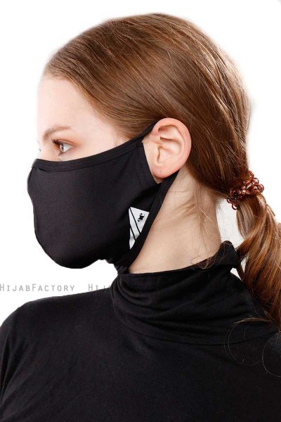 Asli - Svart Sport Ansiktsmaske / Ansiktsdeksel