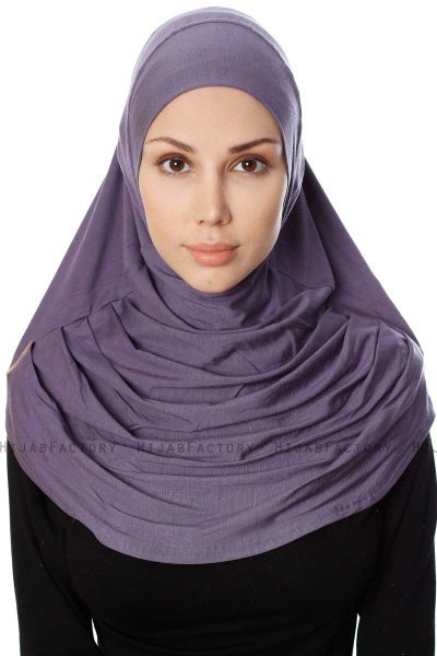 Ava - Lilla One-Piece Al Amira Hijab - Ecardin