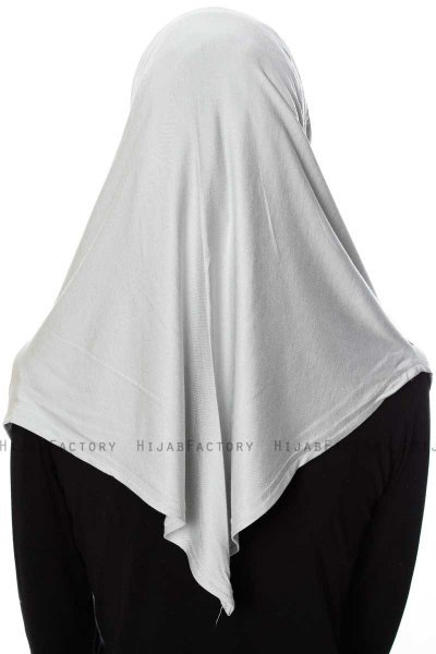 Ava - Lysegrå One-Piece Al Amira Hijab - Ecardin
